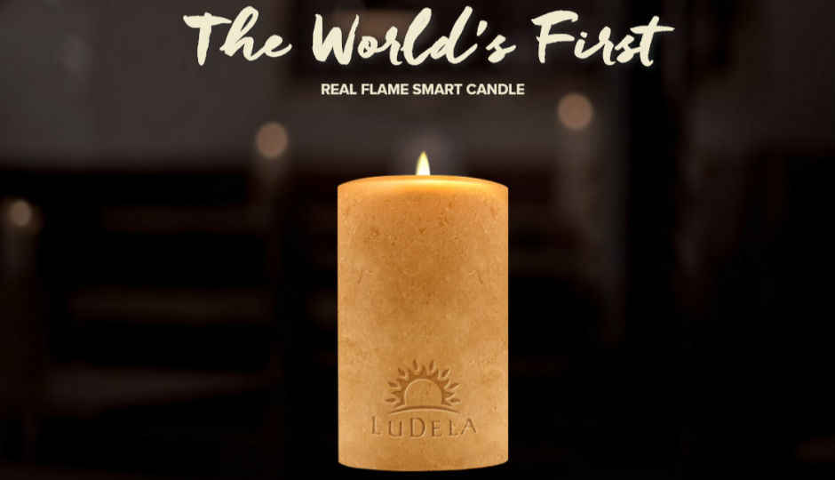 Meet the world’s first real-flame, melt-proof, iPhone controlled candle