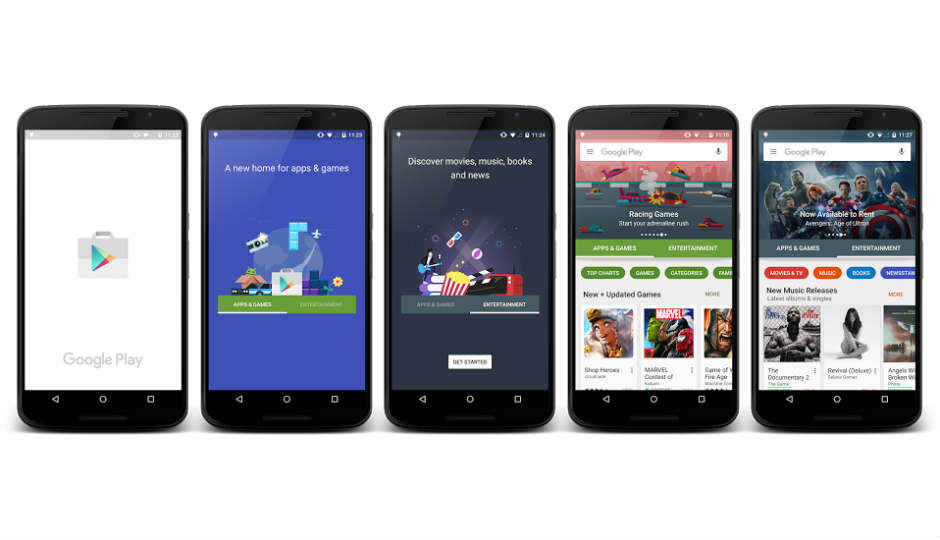 Revamped Google Play Store starts rolling out on Android devices
