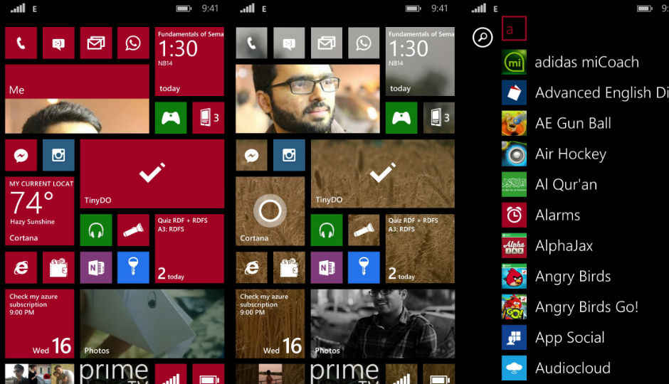 Windows Phone 8.1 to support folders on home screen, smart cases