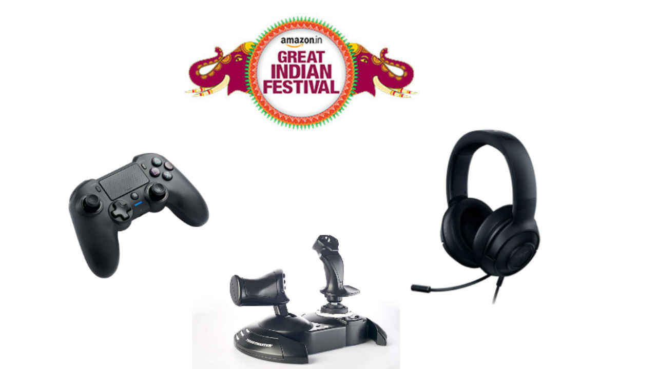 Amazon Great Indian Festival sale: Top deals on gaming accessories