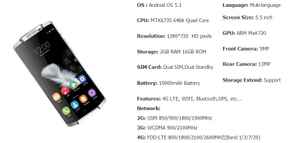 10000 mAh ബാറ്ററി കരുത്തുമമായി ഓക്കിടെൽ  സ്‌മാർട്ട്‌ഫോൺ