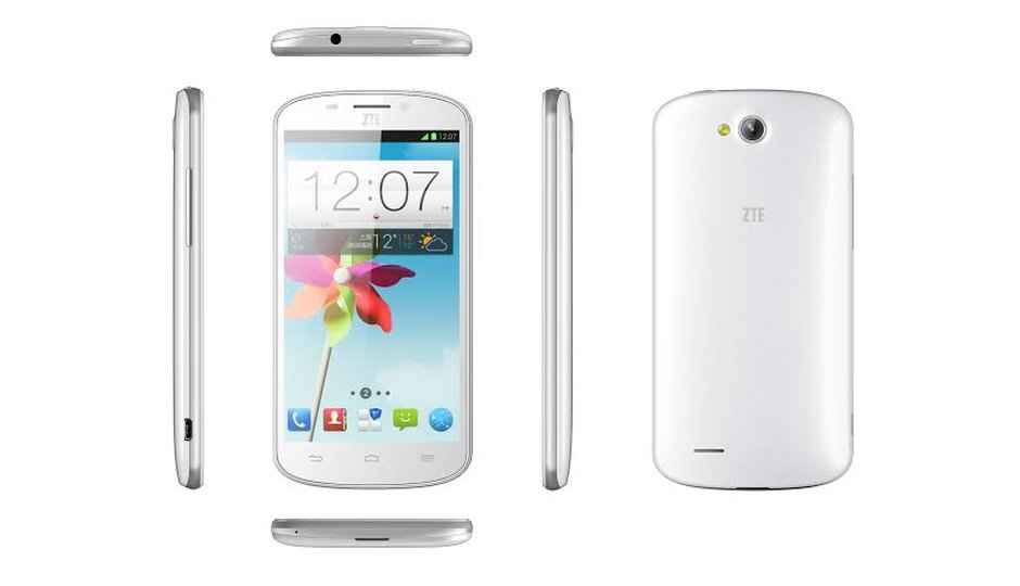 ZTE N919D, 5-inch quad-core phone launched at Rs. 6,999