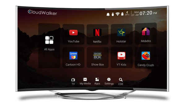 Cloudwalkar 55 inches Smart 4K LED TV