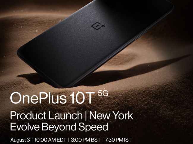 OnePlus 10T August 3