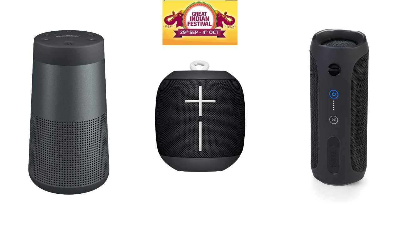 Amazon Great Indian Festival sale: Top 5 Bluetooth speaker deals
