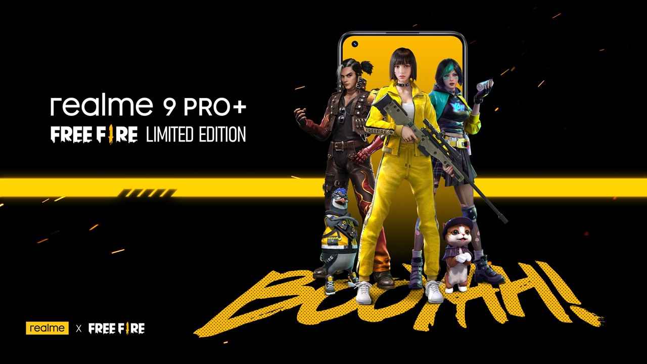 Realme 9 Pro+ Free Fire Edition officially teased: Will it launch in India?