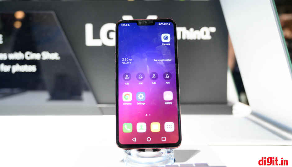 LG V40 ThinQ with five cameras goes on sale in India starting Jan...