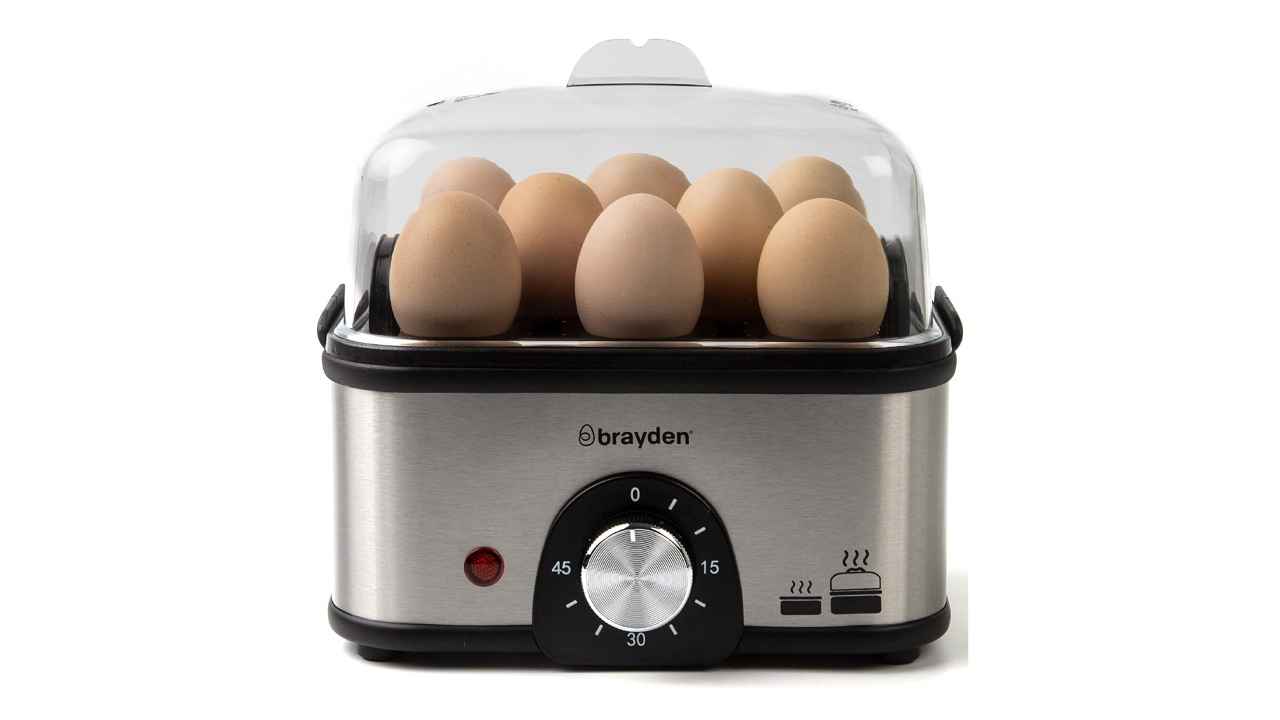 Egg boilers that can boil 8 eggs or more at a time