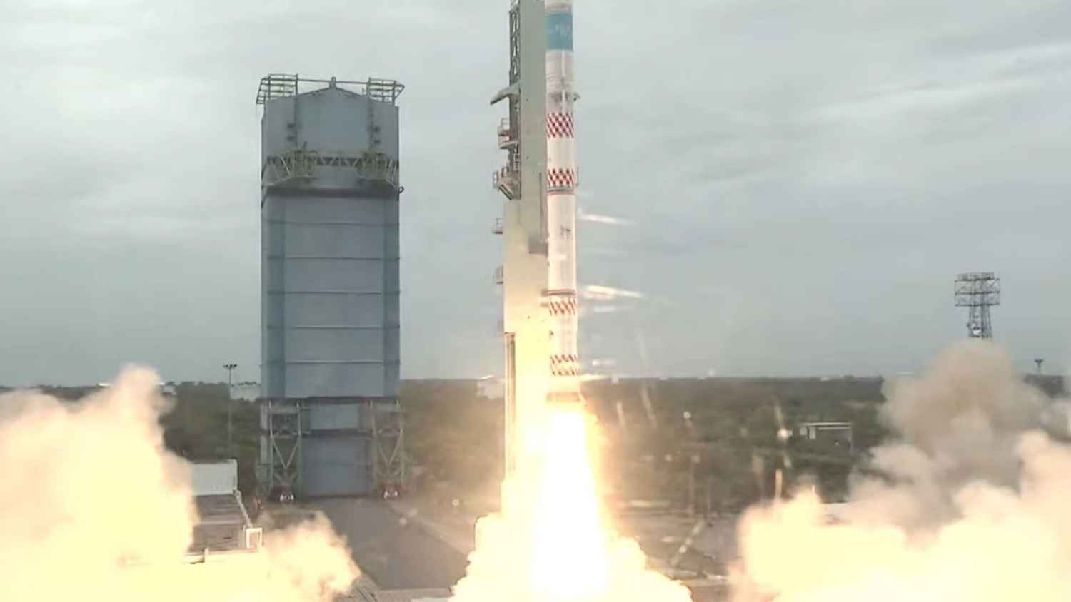 India’s SSLV rocket with earth observation satellite lifts off into space