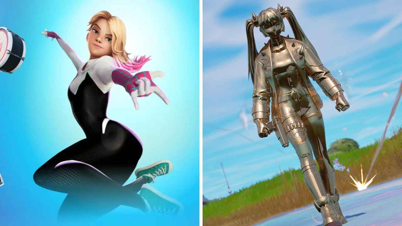 Fortnite season 4 brings chrome-powered abilities and Spider-Gwen skin: Here is all it brings