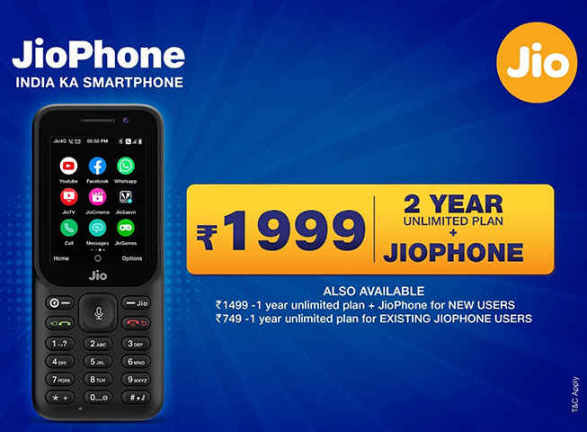 What is the new JioPhone 2021 offer?