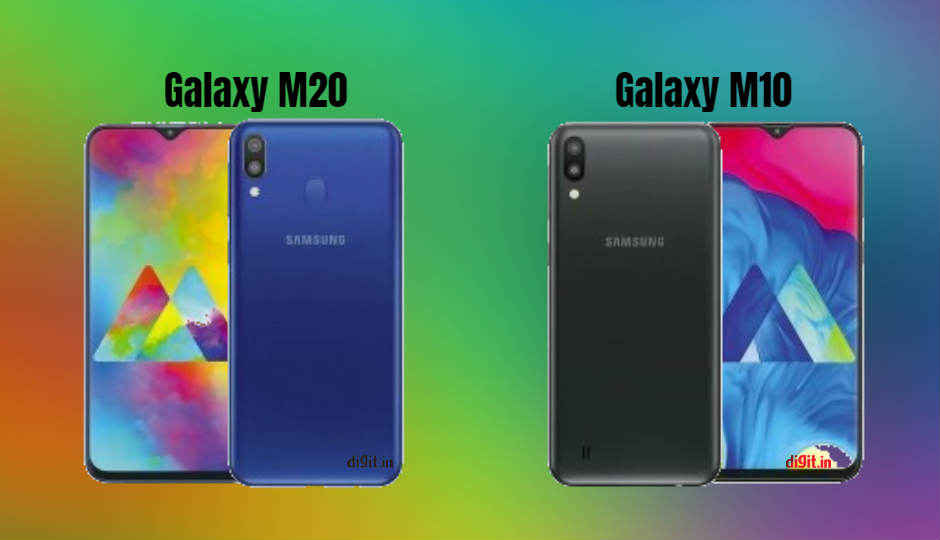 samsung a10 and m10