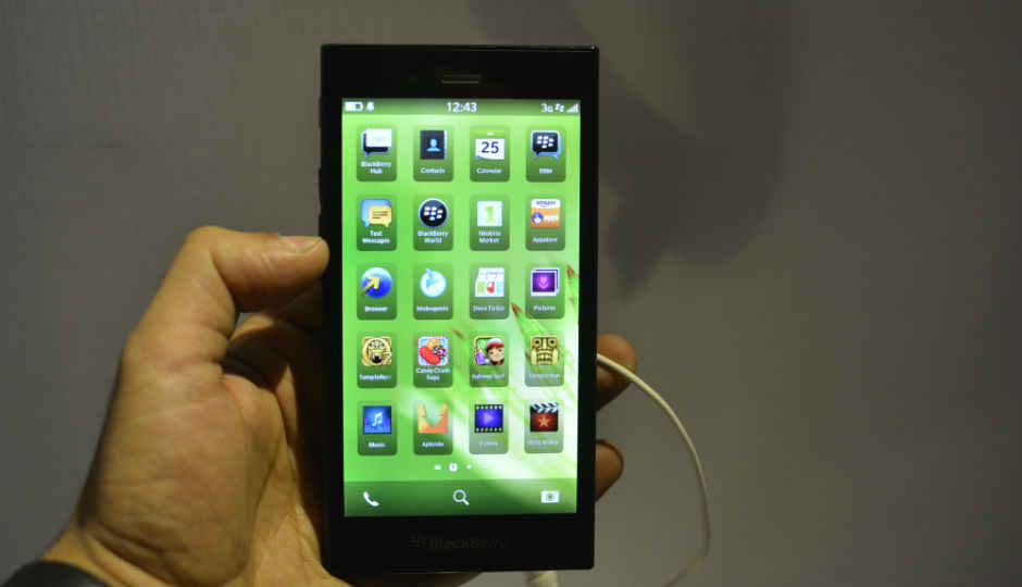 BlackBerry Z3 launched in India for Rs. 15,990