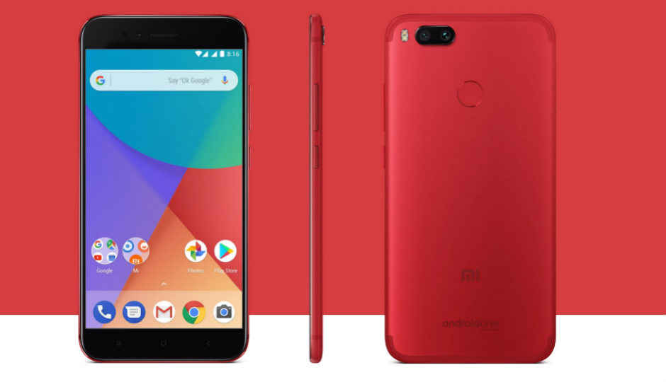 Xiaomi Mi A1 Special Edition Red Colour goes on sale today via Flipkart, Mi.com