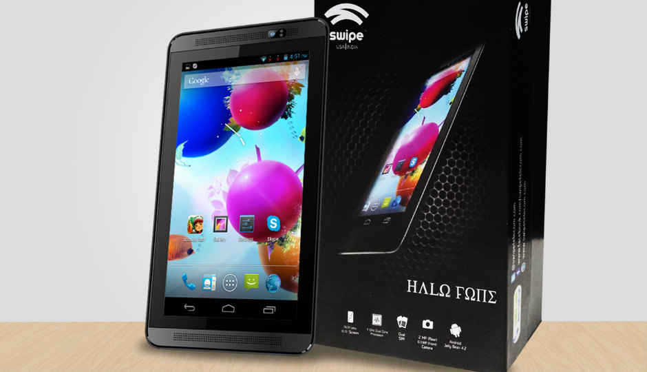 Swipe Halo Fone, 6.5-inch voice-calling tablet launched at Rs. 6,999