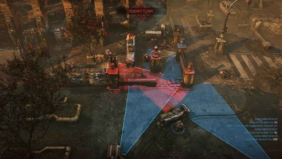 Gears Tactics brings overwatch to gameplay which adds to the game's dynamics