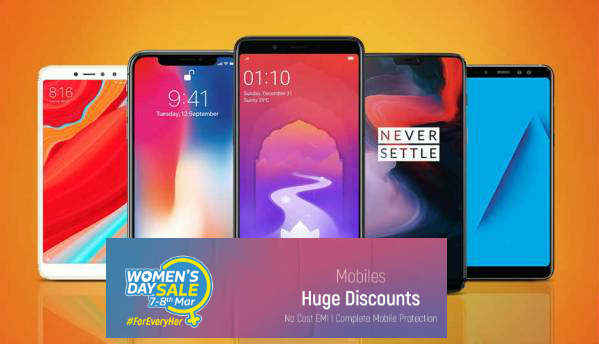 Flipkart Offer: Women’s Day Sale  இந்த ஸ்மார்ட்போன்களில்  கிடைக்கிறது  அசத்தலான ஆபர்.