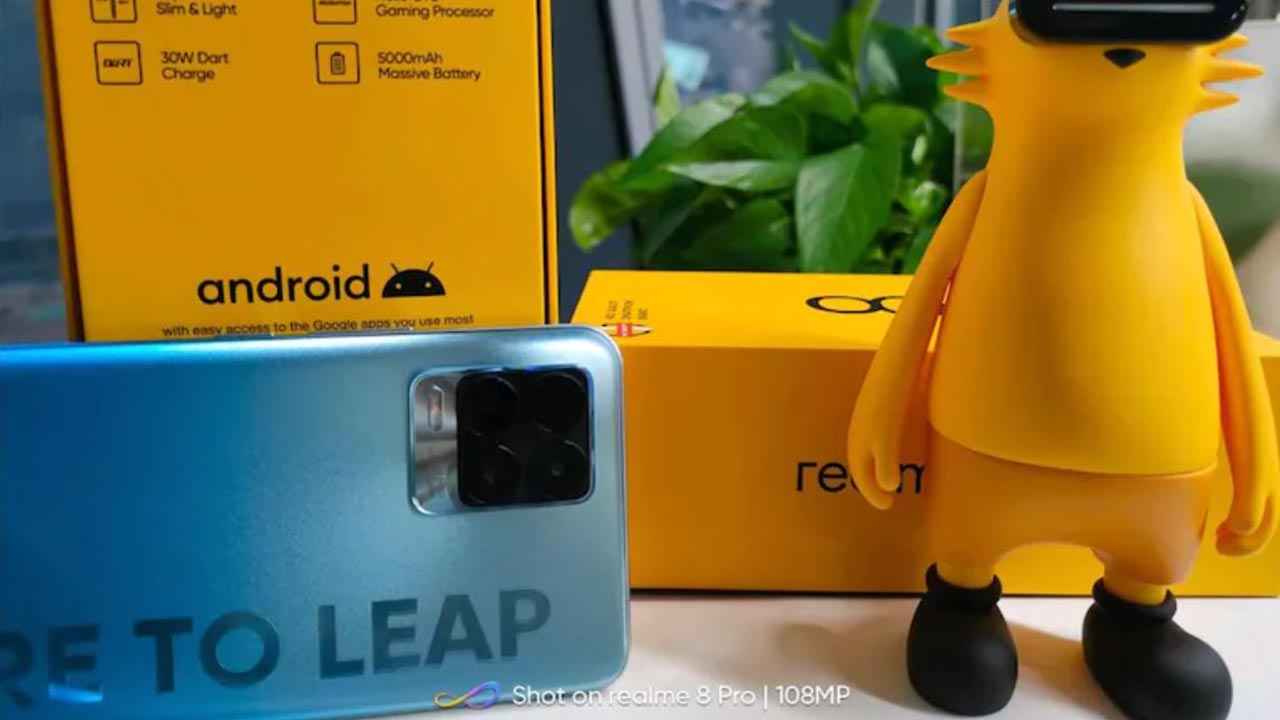 Realme 8 series tipped for March 25 India launch, in-display scanner confirmed by company