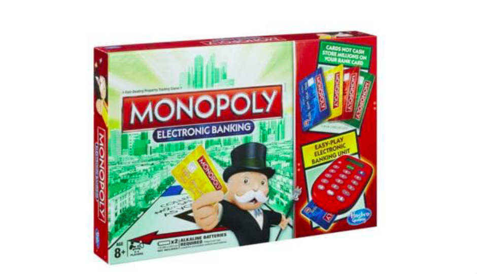 India’s cashless drive inspired Hasbro to make Monopoly Electronic Banking
