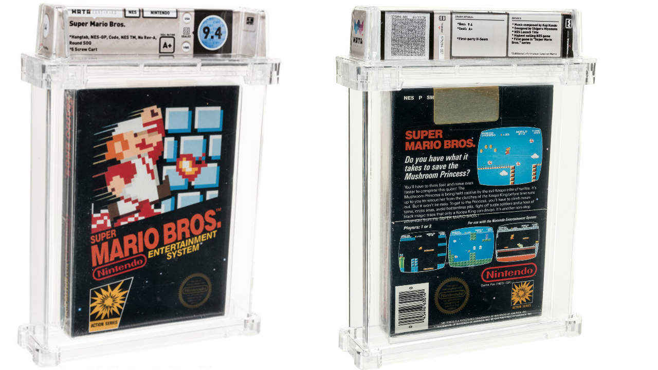 Would you pay Rs 85 Lakh for a sealed copy of Super Mario Bros?
