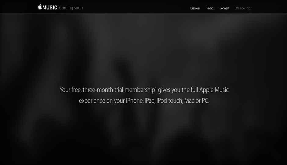 Apple Music to launch in India in June for Rs. 120 per month