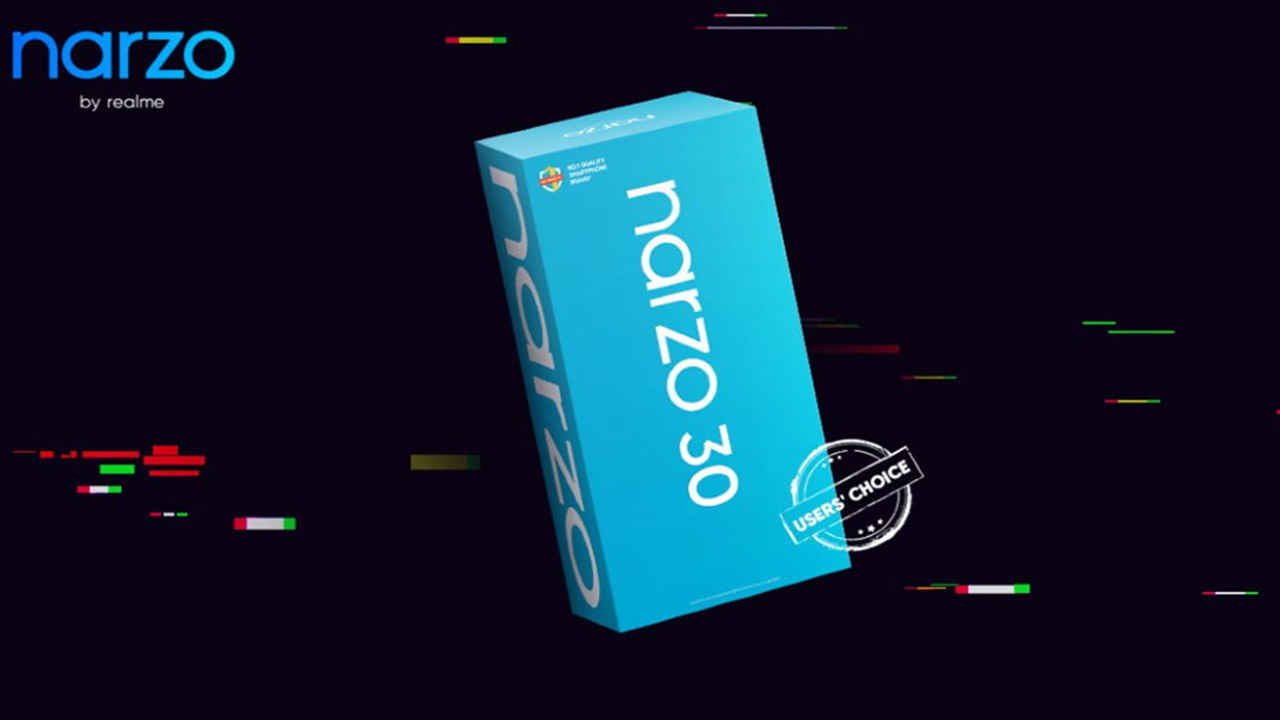 Realme Narzo 30 series India launch timeline leaked; company reveals retail box in new teaser