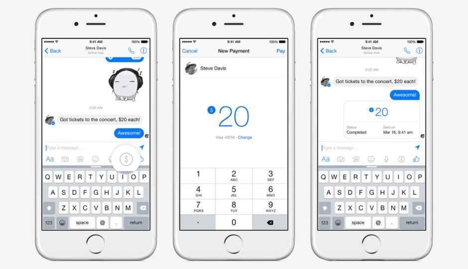 Facebook Messenger adds money transfer feature