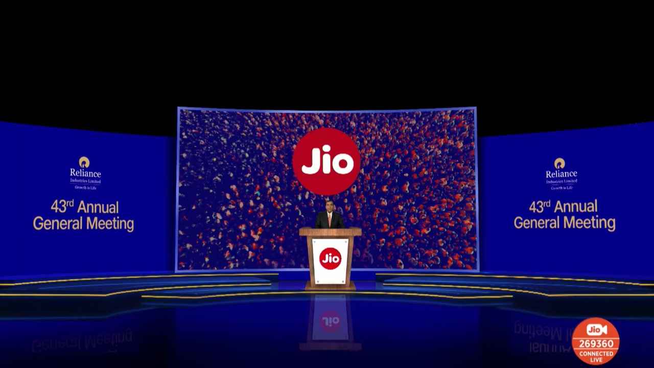 Rreliance Jio புதிய 90 லட்ச வாடிக்கையாளர்களை  சேர்த்துள்ளது.