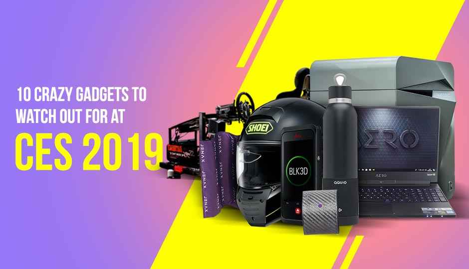 10 Crazy gadgets to watch out for at CES 2019