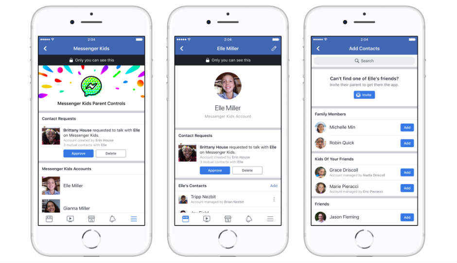 Facebook unveils Messenger Kids, a chat app with parental controls