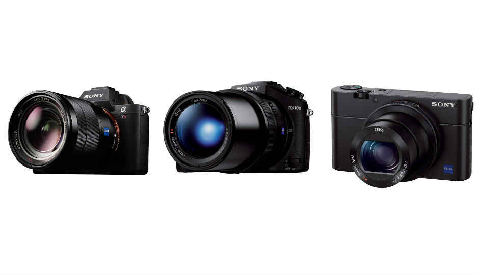 Sony launches Alpha 7R II, Cybershot RX10 II and RX100 IV