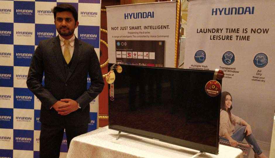 Hyundai enters into the consumer electronics and home appliances market in India