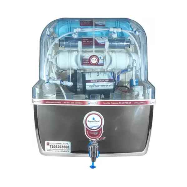 aquadeal Biopure 15 L RO + UV + UF + ATDS Water Purifier