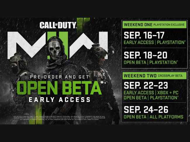 Call of Duty Modern Warfare II open beta diumumkan: Ketahui detailnya