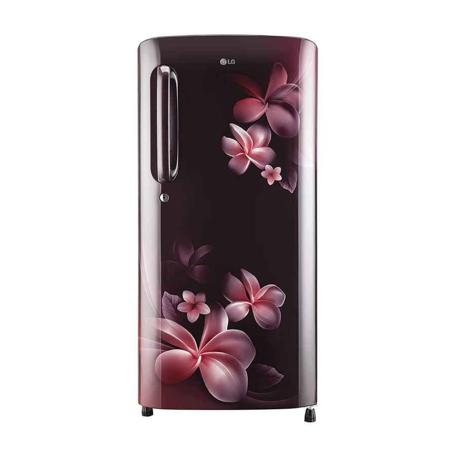 LG 190L 3 Star Direct-Cool Single Door Refrigerator (GL-B201ASPD)