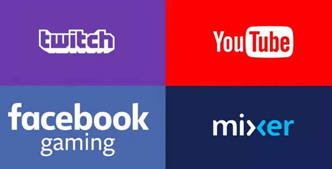 Facebook Gaming Twitch YouTube Gaming Mixer