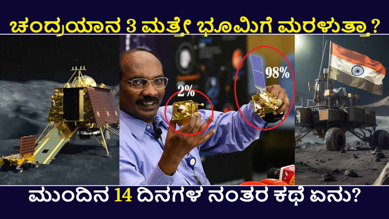 Chandrayaan 3: ಮತ್ತೇ ಭೂಮಿಗೆ ಮರಳುತ್ತಾ? ಮುಂದಿನ 14 ದಿನದ ನಂತರ Vikram ಮತ್ತು Pragyan ಕಥೆ ಏನಾಗುತ್ತೇ?