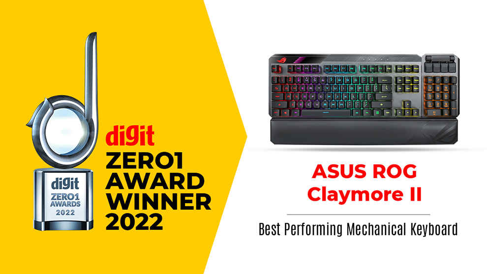 Digit Zero1 Award 2022 Winner: ASUS ROG Claymore II