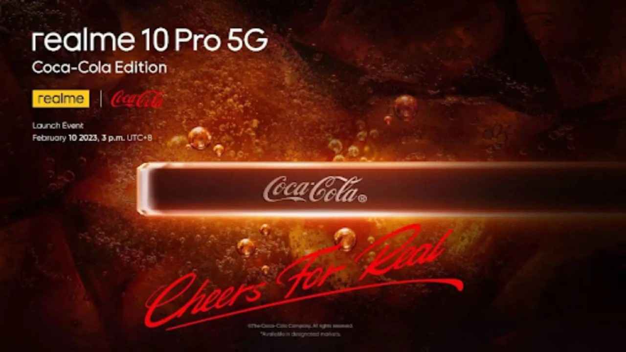 Realme 10 Pro 5G Coca Cola Edition அற்புதமான டிஸைனுடன் இந்த நாளில் அறிமுகப்படுத்தப்படுகிறது