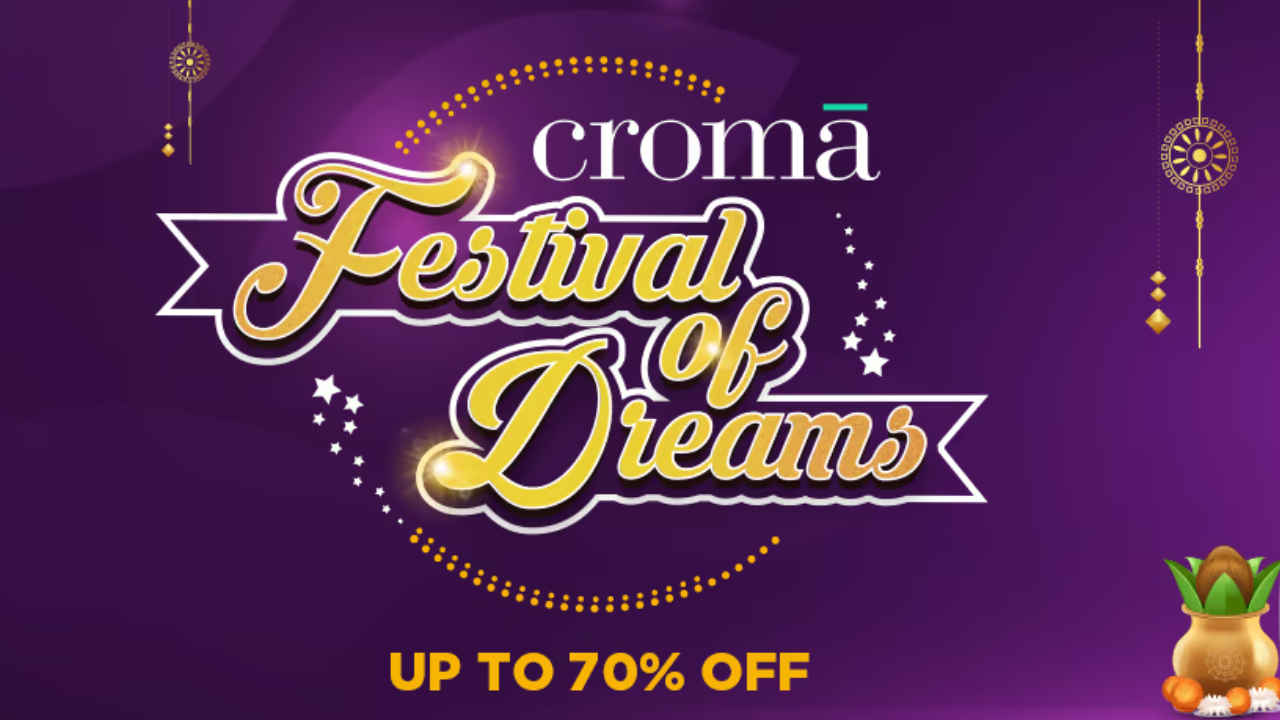 Here are top 5 deals from Croma’s Festival of Dreams sale 2023