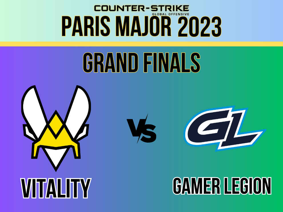 GamerLegion vs. Vitality at BLAST.tv Paris Major 2023