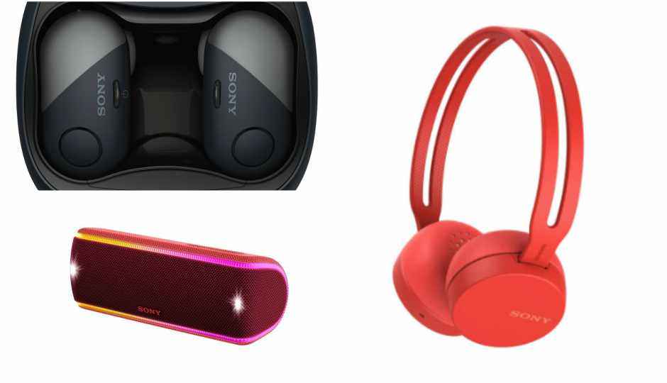 Sony expands wireless audio line-up in India