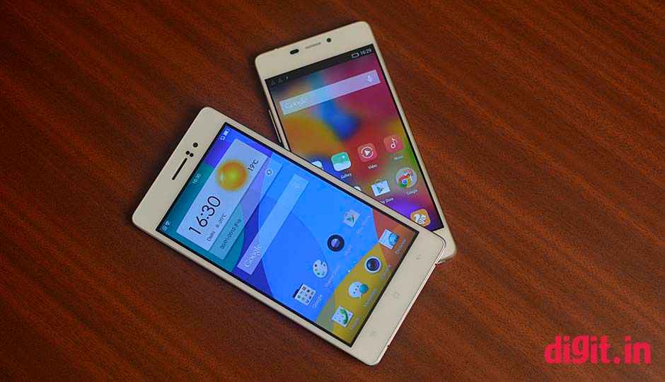 Size zero: Gionee S5.1 vs Oppo R5 Size zero: Gionee S5.1 vs Oppo R5