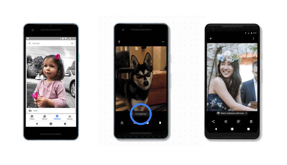 Google Photos updated with one-tap actions, AI-based photo creations and will soon colourise old photos