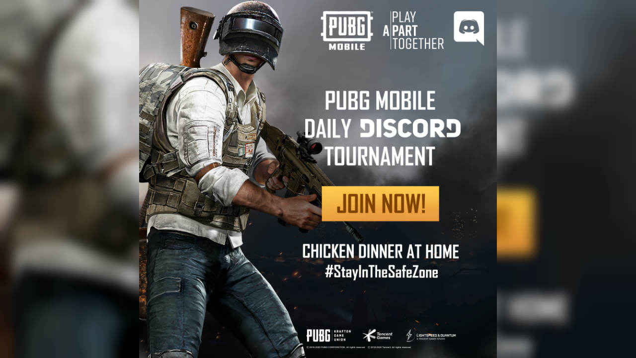 PUBG Mobile to host daily tournaments on Discord