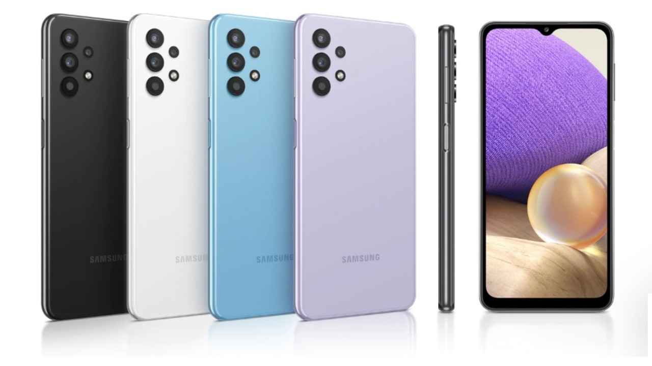सैमसंग का सबसे सस्ता 5G स्मार्टफोन Galaxy A32 लॉन्च, 5 कैमरे और 5000mAh बैटरी वाले फोन का प्राइस जानें