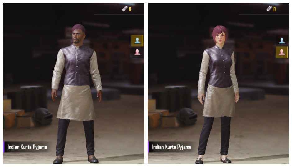 PUBG Mobile celebrates Diwali by offering kurta pyjama clothing item, special Diwali events and more