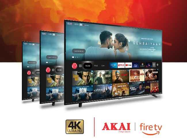 Akai Fire TV 4K HDR Smart TV lineup launched in 43, 50 and 55 inch models in India