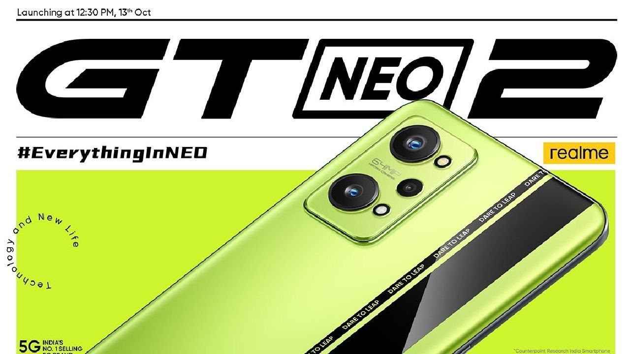 Realme GT Neo2: స్టన్నింగ్ డిజైన్ మరియు భారీ ఫీచర్లతో లాంచ్