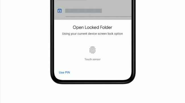 How will Google’s Locked Folder feature work?